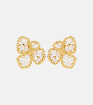 Zimmermann Bloom embellished earrings