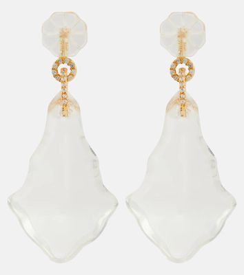 Zimmermann Crystal Chandelier gold-plated earrings