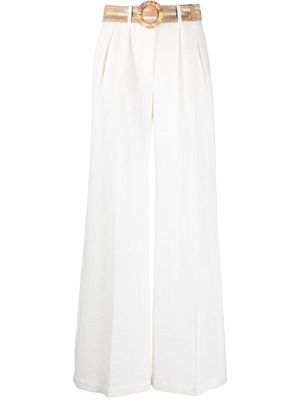 ZIMMERMANN Devi wide-leg trousers - White