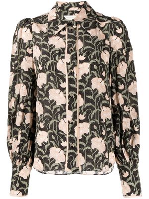 ZIMMERMANN floral-print silk blouse - Multicolour