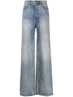 ZIMMERMANN high-rise wide-leg jeans - Blue