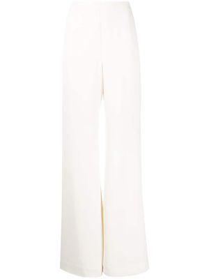 ZIMMERMANN high-waisted flared trousers - White