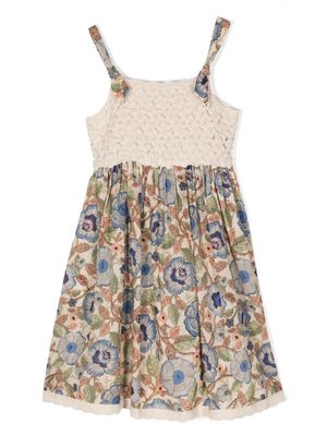 ZIMMERMANN Kids Junie floral-print dress - Multicolour
