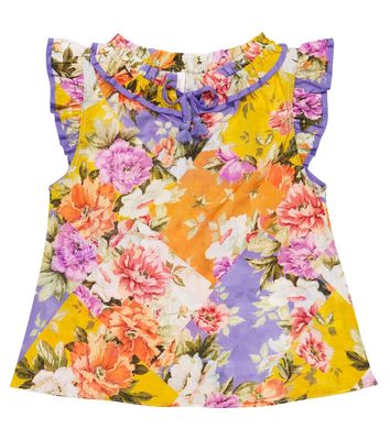 Zimmermann Kids Pattie floral top