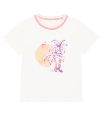 Zimmermann Kids Pattie printed cotton T-shirt