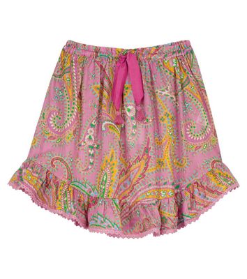 Zimmermann Kids Teddy flounce skirt