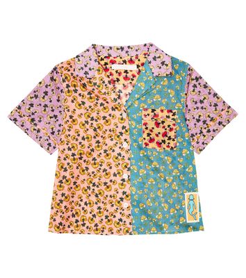 Zimmermann Kids Tiggy floral cotton shirt