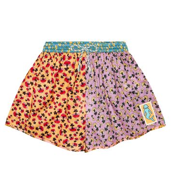Zimmermann Kids Tiggy floral cotton shorts