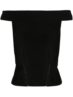 ZIMMERMANN Matchmaker off-shoulder top - Black