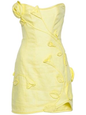 ZIMMERMANN Matchmaker Rose mini dress - Yellow
