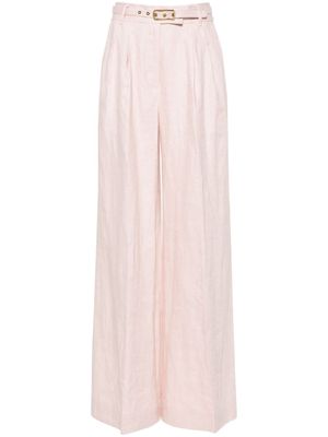 ZIMMERMANN Matchmaker wide-leg trousers - Pink