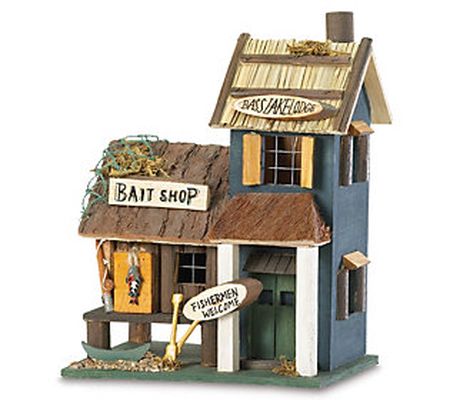 Zingz & Thingz Bass Lake Lodge Birdhouse