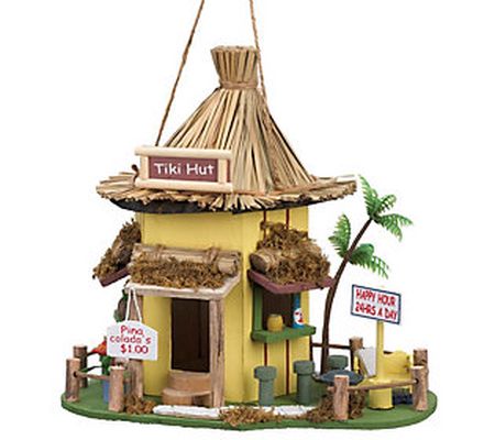 Zingz & Thingz Tiki Hut Birdhouse