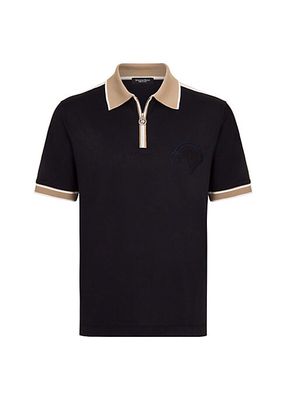 Zip Polo T-Shirt