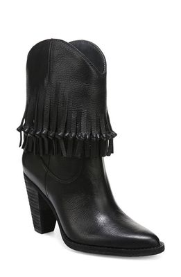 Zodiac Donna Western Boot in Black