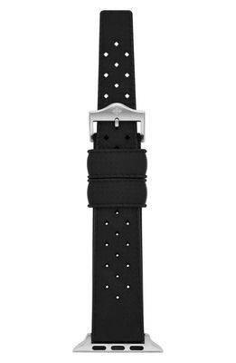 Zodiac Tropic Rubber Apple Watch® Watchband in Black 