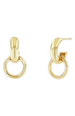 Zoë Chicco 14K Gold Huggie Hoop Earrings in 14K Yg