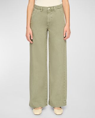 Zoie Wide-Leg Relaxed Jeans