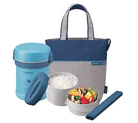 Zojirushi Insulated 2-Piece Lunch Jar with Tot e Bag