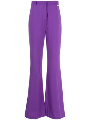 Zuhair Murad wide-leg tailored trousers - Purple
