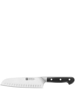 Zwilling santoku stainless steel knife - Black