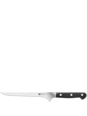 Zwilling stainless steel filleting knife - Black