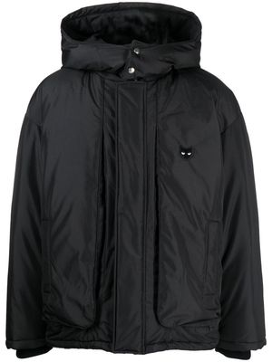 ZZERO BY SONGZIO down-feather hooded jacket - Black