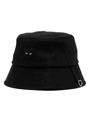 ZZERO BY SONGZIO Panther cotton bucket hat - Black